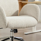 Chaise bureau ergonomique, pivotante, bascule, gris