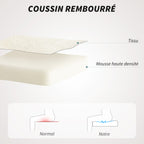 Chaise de bureau, ergonomique, pivotante, fonction de bascule, beige