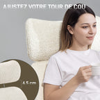Chaise bureau ergonomique, pivotante, bascule, gris