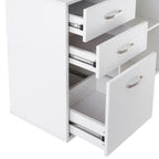 Bureau d'angle droit modulable