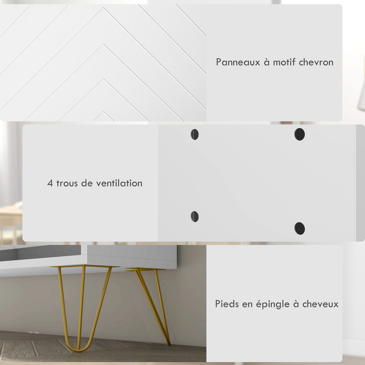 Meuble à chaussures 4 abattants avec étagère réglable, rangement chaussure 106 x 24 x 102 cm, blanc