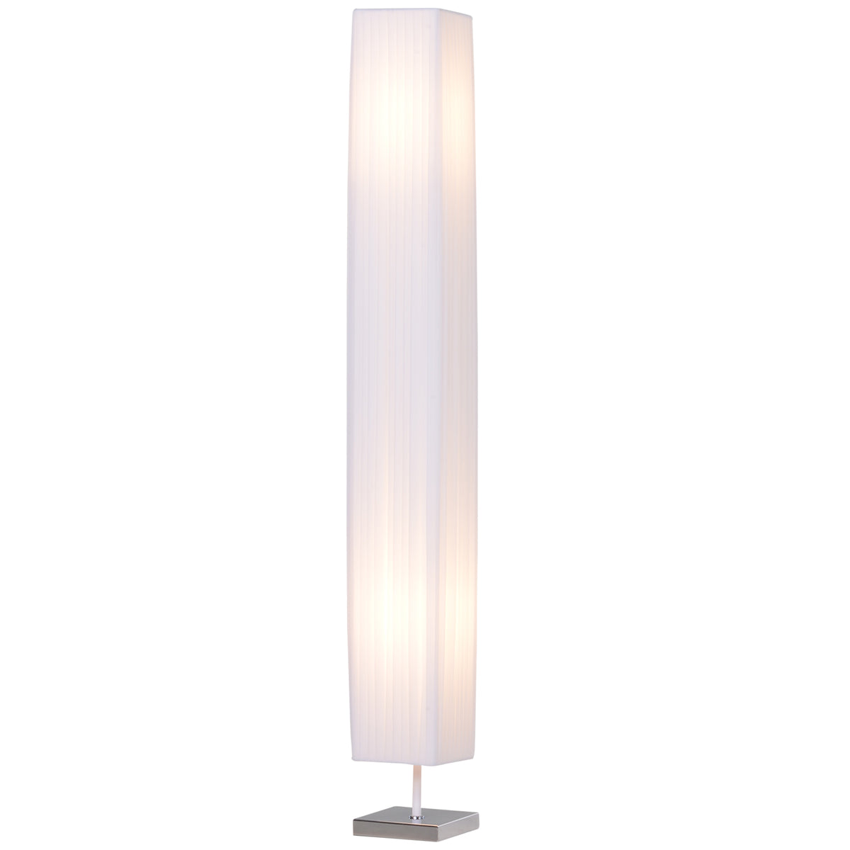 Lampadaire / lampe, Style Moderne avec Interrupteur Acier Blanc