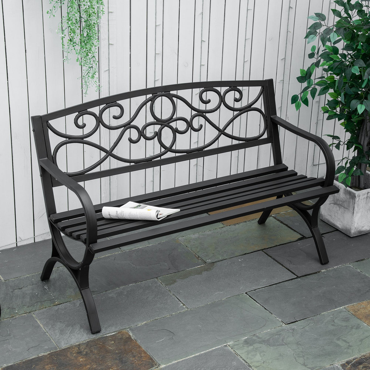 Banc de jardin 2 places