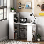 Bureau informatique, 6 compartments ouverts