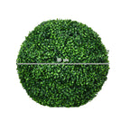 Lot de 2 boules de buis artificielles de 50 cm, vert